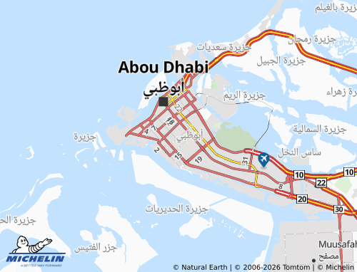 MICHELIN Al Rowdah 36 map - ViaMichelin