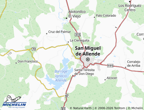 Mappa MICHELIN Colonia La Esperanza - ViaMichelin