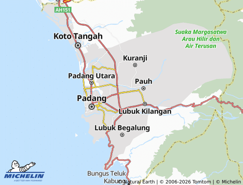 Mapa MICHELIN Pasar Ambacang - ViaMichelin