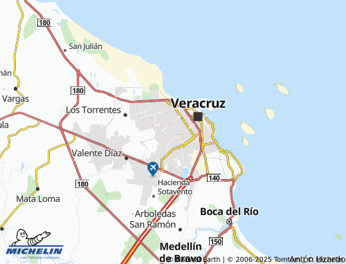 MICHELIN Sector Popular map - ViaMichelin
