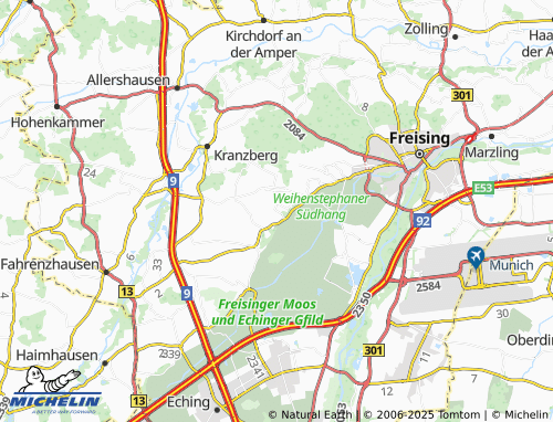 MICHELIN Haxthausen map - ViaMichelin
