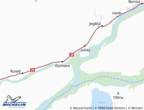 Mapa MICHELIN Oltina - ViaMichelin