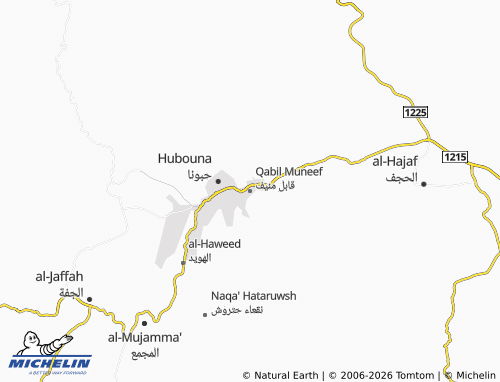 MICHELIN-Landkarte Qabil Muneef - ViaMichelin