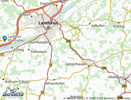 Carte MICHELIN Höhenberg - ViaMichelin
