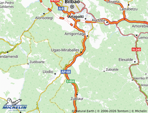 MICHELIN Arrankudiaga map - ViaMichelin
