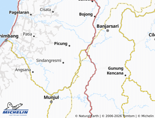 Kaart MICHELIN Ciherang - ViaMichelin