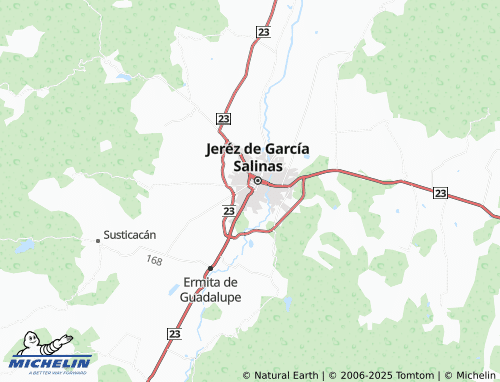MICHELIN 20 de Noviembre map - ViaMichelin
