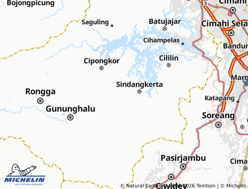 Mapa MICHELIN Puncaksari - ViaMichelin