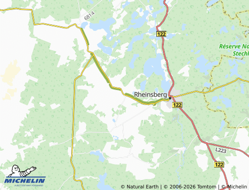 MICHELIN Linow map - ViaMichelin