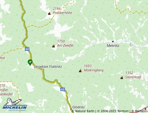 Carte MICHELIN Oberhof Sonnseite - ViaMichelin
