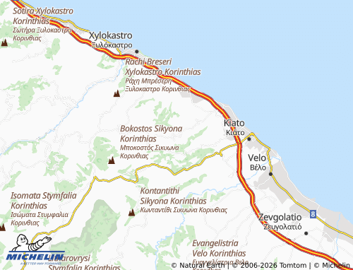 MICHELIN Laliotis map - ViaMichelin