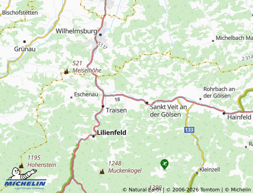 MICHELIN Wiesenfeld map - ViaMichelin