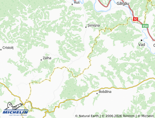 Carte MICHELIN Hășmaș - ViaMichelin