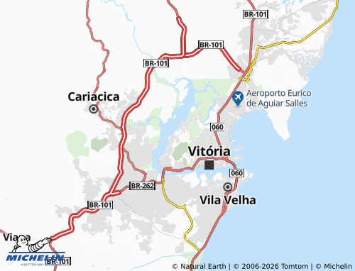 MICHELIN São Pedro map - ViaMichelin