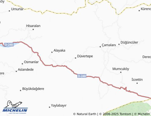 Mappa MICHELIN Düvertepe - ViaMichelin