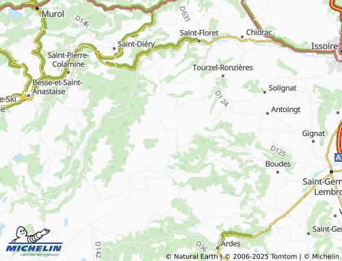MICHELIN Combe map - ViaMichelin