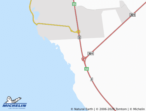 Carte MICHELIN al-Mawj - ViaMichelin