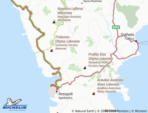MICHELIN Kato Karea map - ViaMichelin