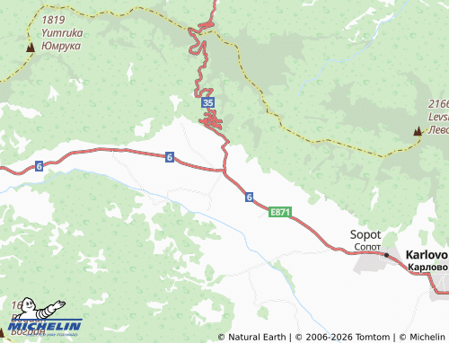 Mapa MICHELIN Karnare - ViaMichelin
