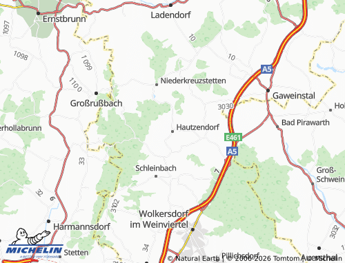 Mapa MICHELIN Hautzendorf - ViaMichelin