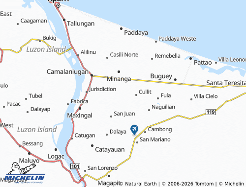 Mappa MICHELIN Abagao - ViaMichelin
