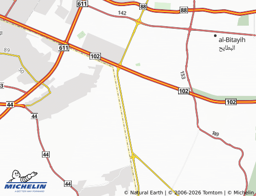 MICHELIN Bilaydah map - ViaMichelin