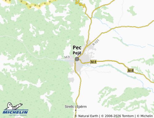 Carte MICHELIN Pec - ViaMichelin