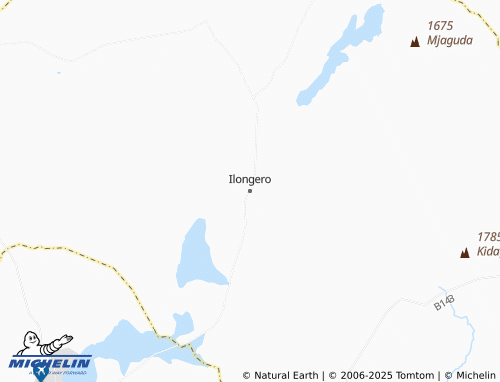 MICHELIN Ilongero map - ViaMichelin