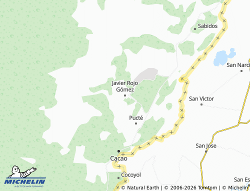 Mappa MICHELIN Javier Rojo Gómez - ViaMichelin