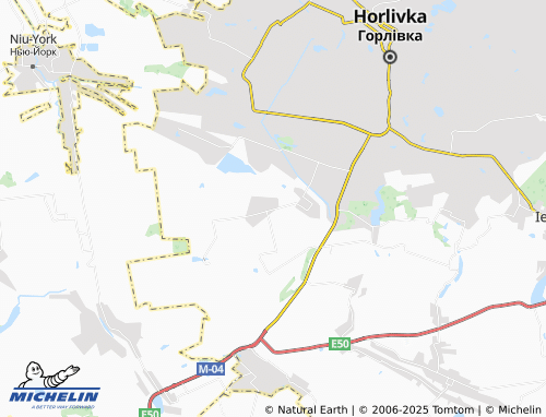 MICHELIN Ozerianivka map - ViaMichelin