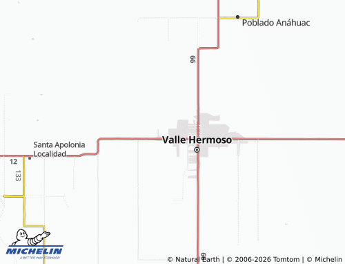 Mapa MICHELIN Díaz Ordaz - ViaMichelin