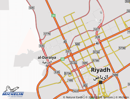 Carte MICHELIN al-'Aqeeq - ViaMichelin