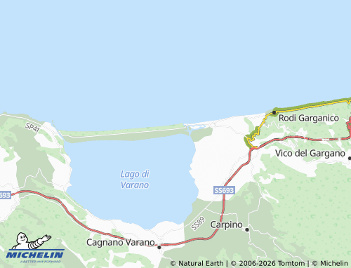 MICHELIN Largolungo map - ViaMichelin