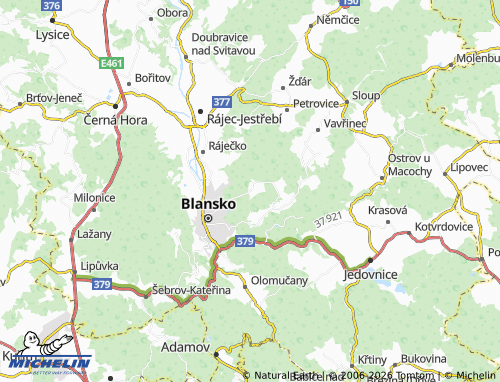 Mappa MICHELIN Češkovice - ViaMichelin