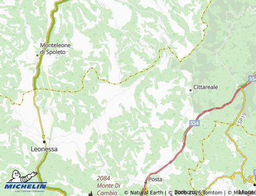 MICHELIN Terzone map - ViaMichelin