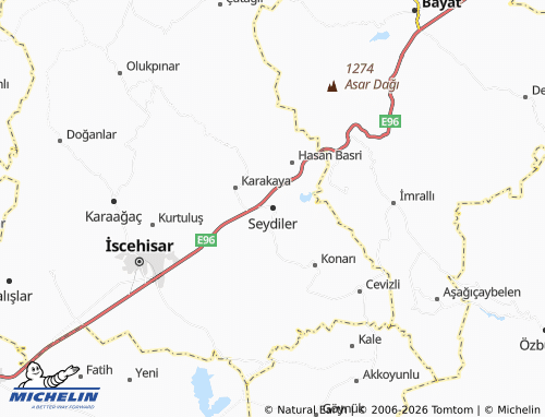Mappa MICHELIN Seydiler - ViaMichelin