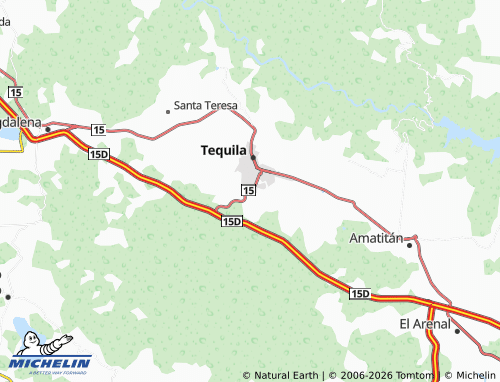Mapa MICHELIN La Mojonera - ViaMichelin
