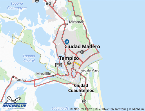 MICHELIN Monte Verde map - ViaMichelin