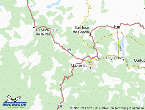 Mappa MICHELIN Puerto de Las Cuevas - ViaMichelin