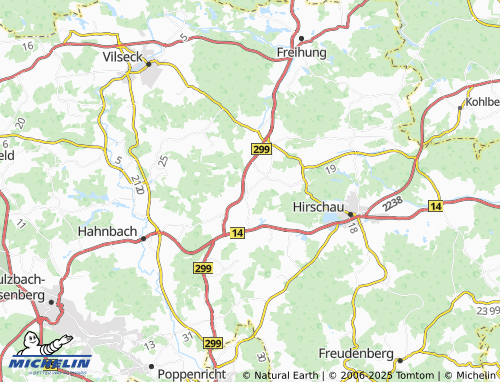 Mappa MICHELIN Atzmannsricht - ViaMichelin