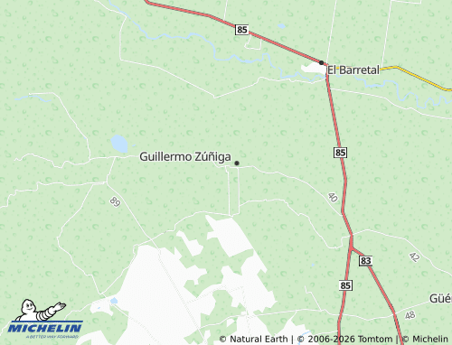 MICHELIN Balconcitos map - ViaMichelin