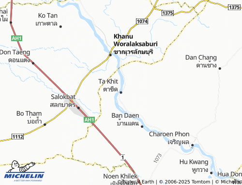 Carte MICHELIN Ta Khit - ViaMichelin