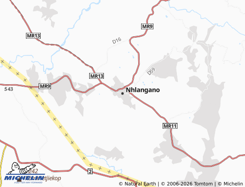Mapa MICHELIN Nhlangano - ViaMichelin