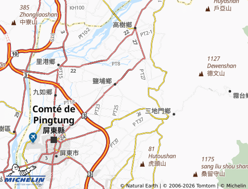 Kaart MICHELIN gao lang - ViaMichelin
