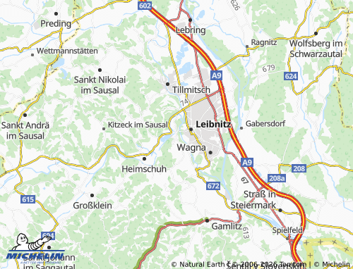 Mappa MICHELIN Seggau - ViaMichelin