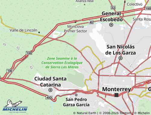 Mappa MICHELIN Cumbres Elite Segundo Sector - ViaMichelin