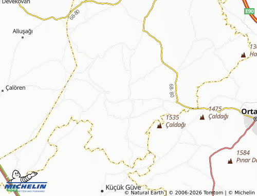 Mappa MICHELIN Hüsrevköy - ViaMichelin