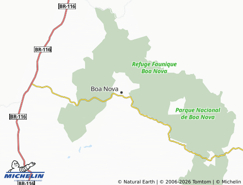 Carte MICHELIN Boa Nova - ViaMichelin