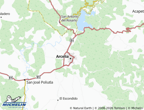 MICHELIN Deportiva map - ViaMichelin