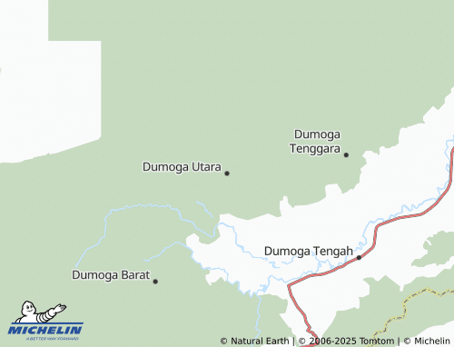 MICHELIN Dumoga Utara map - ViaMichelin